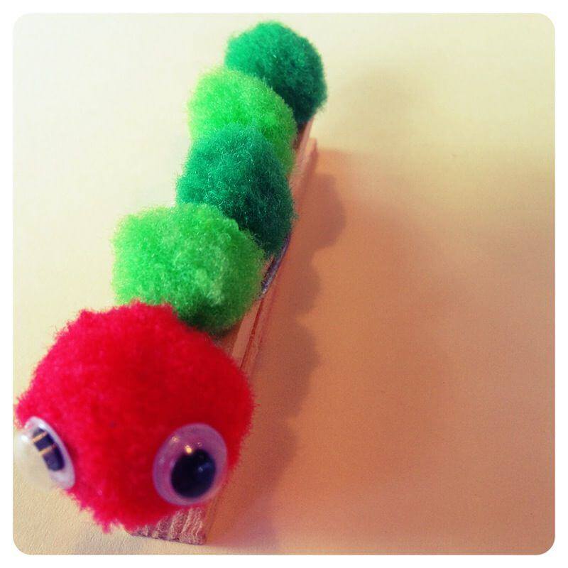 Cute Caterpillar Pegs - Picniq Blog