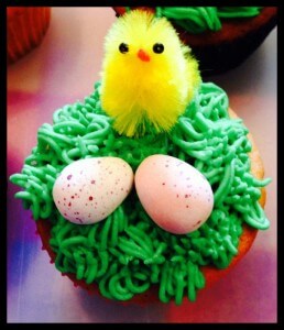 chick cupcake