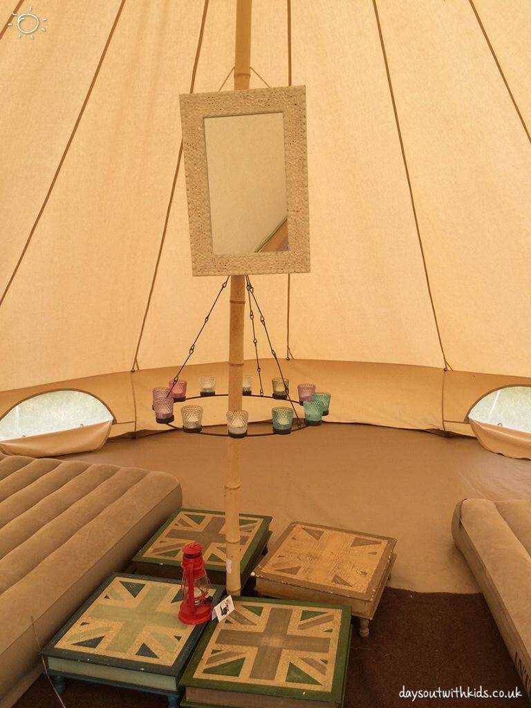 Tent on #daysoutwithkidsblog