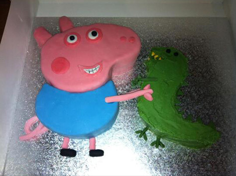 Peppa Pig Cake by Lucy-Creighton on #Daysoutwithkids
