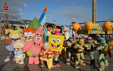 Nickelodeon Land on #daysoutwithkids