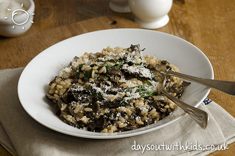 Risotto on #Daysoutwithkids