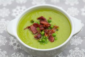Homemade Pea and Bacon Soup