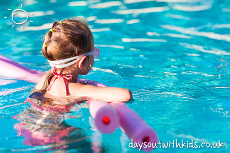 Swimming on #daysoutwithkids