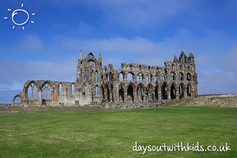 Whitby-Abbey on #daysoutwithkids