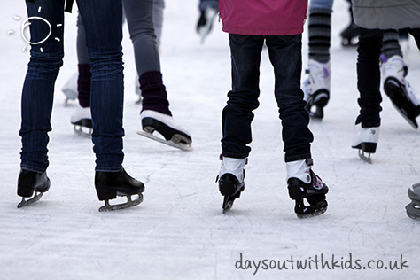 Ice Skating on #daysoutwithkids