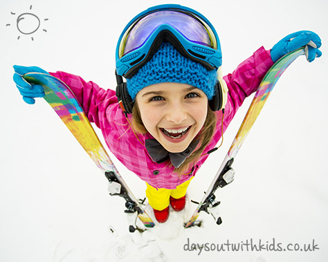 Skiing on #Daysoutwithkids
