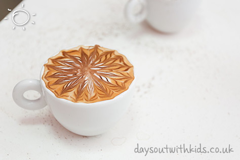 gingerbread latte on #Daysoutwithkids