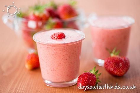 Peanut Butter and Strawberry  on #Daysoutwithkids