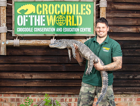 Crocodiles of the world on #Daysoutwithkids