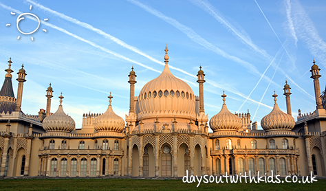 Brighton Pavilion on #Daysoutwithkids