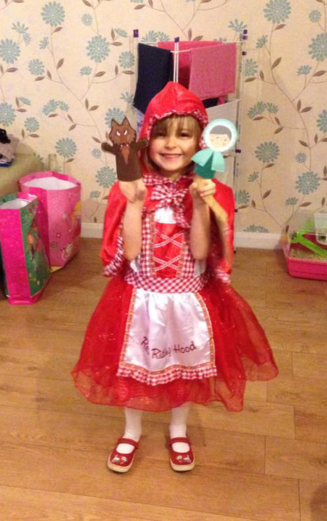 Carly-Gibbard Little red Riding Hood #Daysoutwithkids