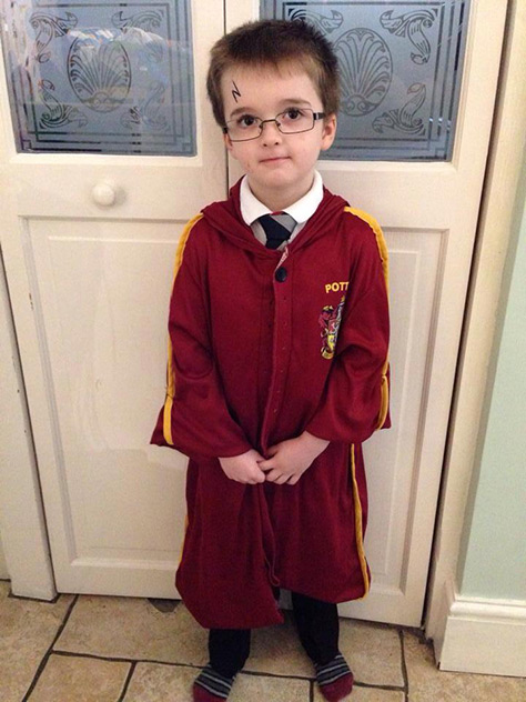 Charlotte-Clarke Harry Potter on #Daysoutwithkids