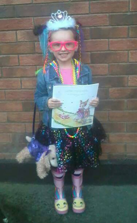 Ciara-McCarthy- Fancy Nancy on #Daysoutwithkids