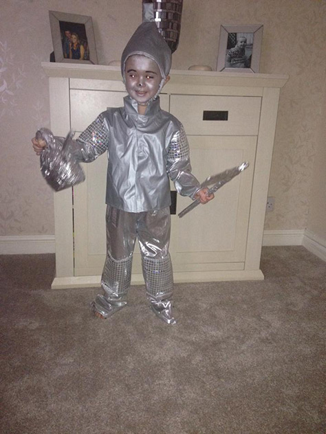 Danielle-Hill Tin Man on #Daysoutwithkids