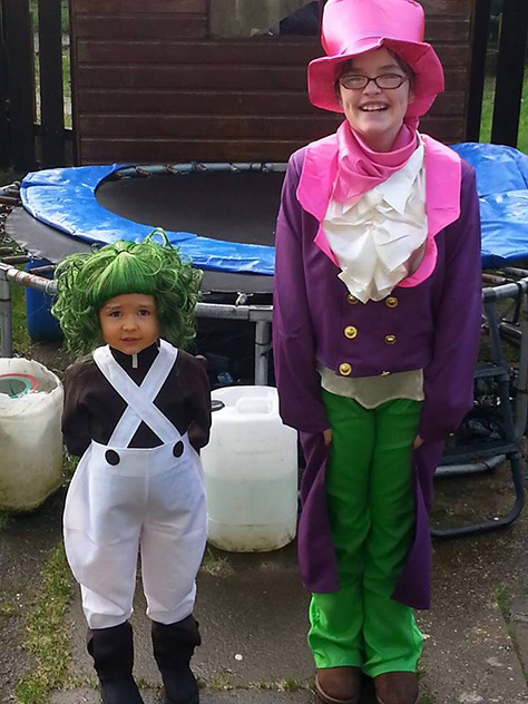 Deborah-Burnet Willy Wonka on #Daysoutwithkids