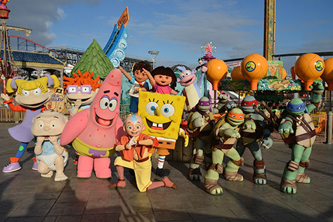 Nickelodeon Land on #Daysoutwithkids