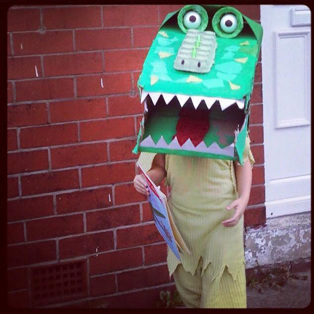 Rhonda-Wren-the enormous crocodile on #Daysoutwithkids