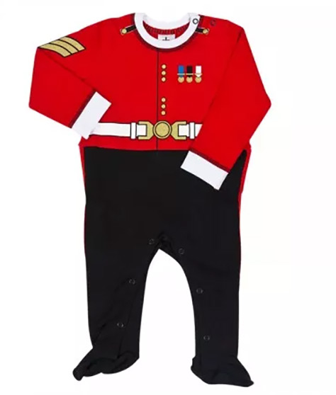Guardsman-sleeper-suit on #Daysoutwithkids