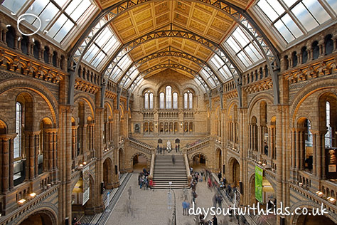 Natural-History-Museum on #daysoutwithkids