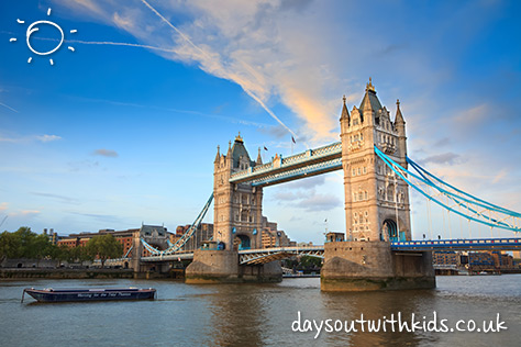 The London bridge on #Daysoutwithkids