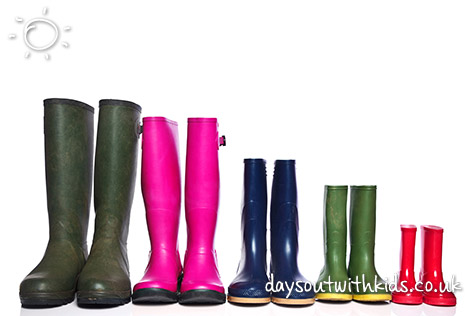 Take wellies on #Daysoutwithkids