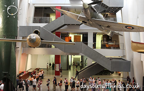 Imperial War Museum London on #Daysoutwithkids
