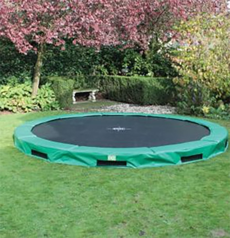 sunken-trampoline on #Daysoutwithkids