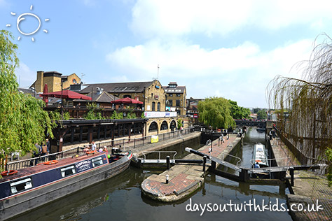 Camden Lock on #Daysoutwithkids