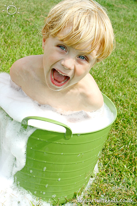 Water games on #Daysoutwithkids