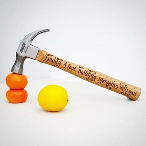 Personalised Hammer on #Daysoutwithkids