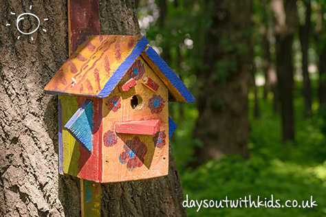 Bird house on #Daysoutwithkids