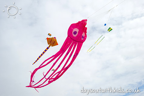 Kites on #Daysoutwithkids