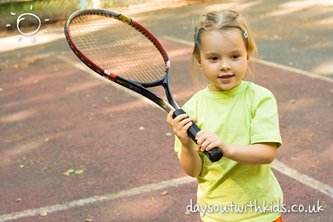 Hyde Park Tennis on #Daysoutwithkids