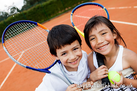 Tennis on #Daysoutwithkids