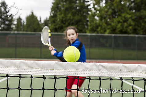 Tennis on #Daysoutwithkids