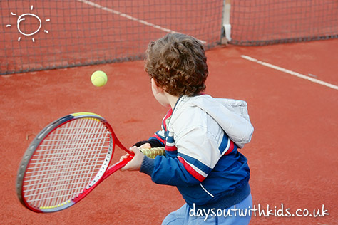 Swansea Tennis Centre on #Daysoutwithkids