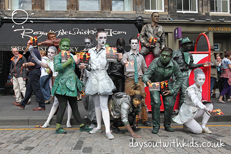 Edinburgh Fringe on #Daysoutwithkids