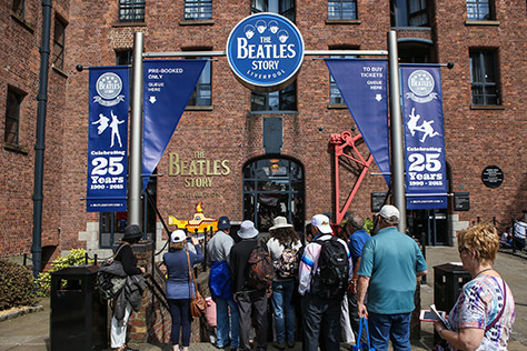 The-Beatles-Story,-Albert-Dock