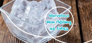 Non Melting Ice Cubes