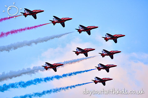bigstock-Red-Arrows-Formation-70030861 FOR SUNDERLAND AIRSHOW