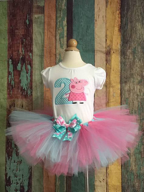 peppa pig 2nd birthday outfit