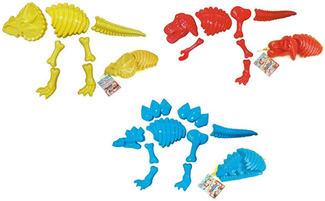 Dinosaur-Sand-Moulds