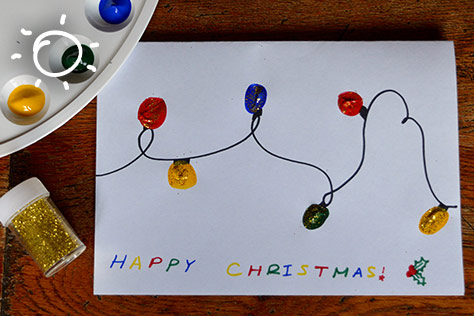 Make Your Own Twinkling Lights Christmas Card! - Picniq Blog