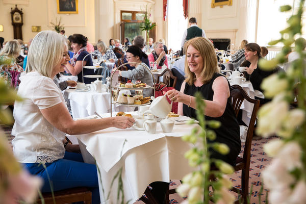 The Pump Rooms food and drink and tea. Credit: Freia Turland 