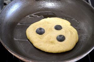 Avocado and Blueberry Pancakes Step 5