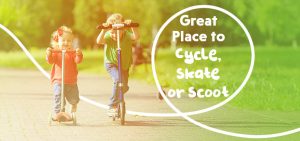 Great Place to Cycle Skate or Scoot