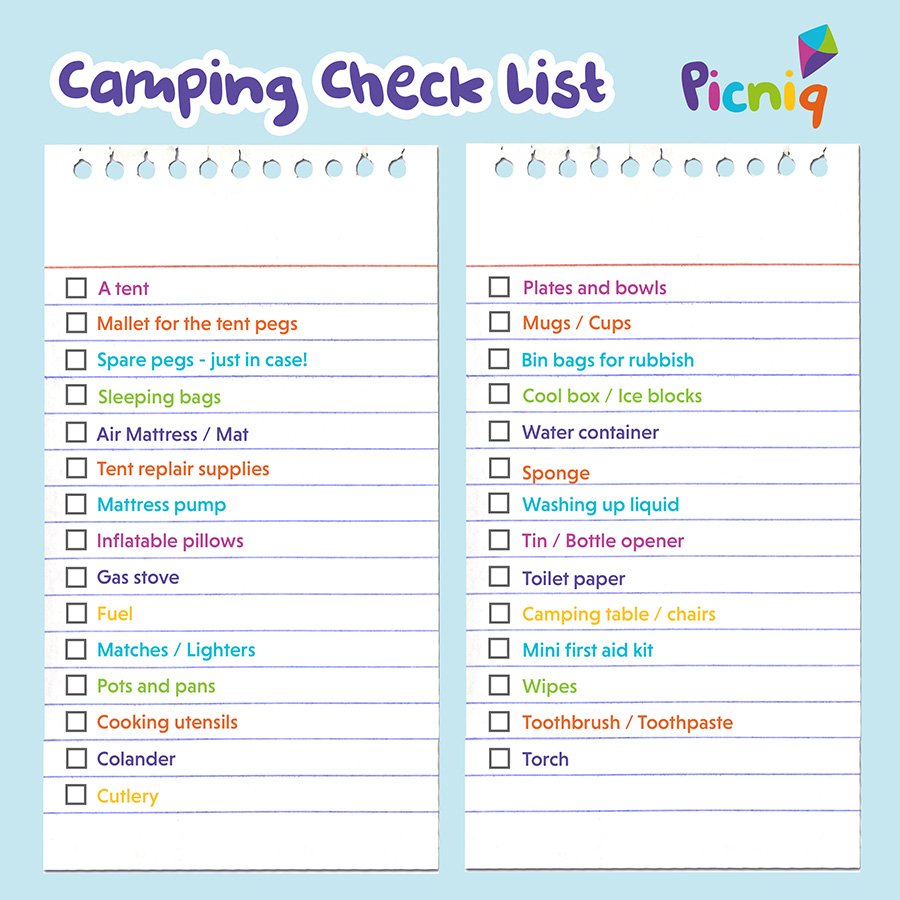 Top Tips: First Time Family Camping - Picniq Blog