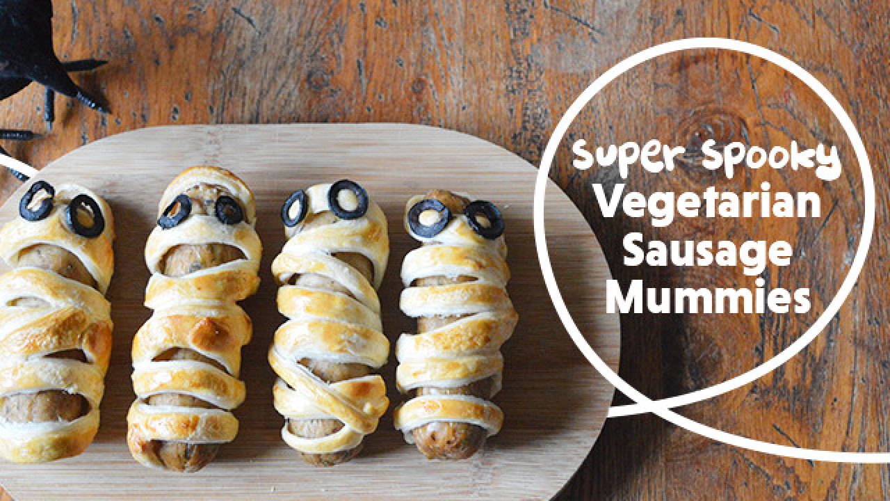 Super Spooky Vegetarian Sausage Mummies Picniq Blog