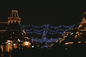 Main Street Lights at Disneyland Paris